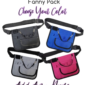 Personalized Bag for Nurse, Work Bag Custom Fanny Pack, Nurses Week - RN, NP, Paramedics, Doctor, Resident Graduation Gift image 1