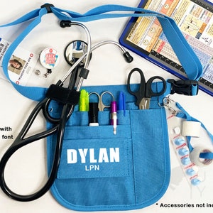 Nurse Graduation, Nurse Essentials Belt Bag – Personalized Fanny Pack with Medical Accessories