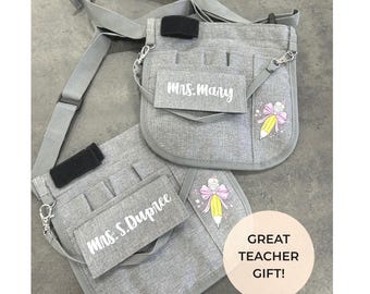 Teacher Bag, Teacher Gift, Teacher Crossbody Bag, Teach Fanny Pack, Organizer Bag, Gift for Teacher, Teacher Appreciation