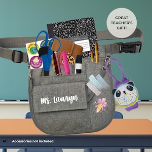 Teacher Bag, Teacher Gift, Teacher Crossbody Bag, Teach Fanny Pack, Organizer Bag, Gift for Teacher, Teacher Appreciation