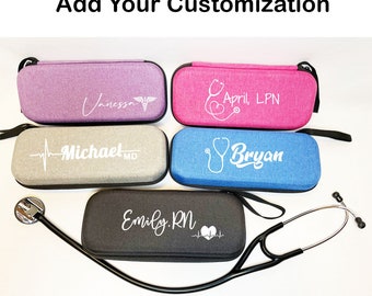 Nurse Gift Custom Case for Graduation Gift for Doctor, Christmas Gift for Nurse Fits Littman Stethoscope Case