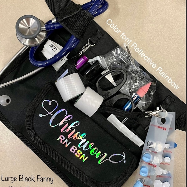 Nurses Week Gift Idea | Personalized Gift for Nurse, Custom Nurse Bag Hospital Bag Work Bag