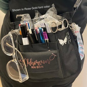 Nurses Week Gifts for Staff, Customized with Rose Gold or White Print, Different Colors Available