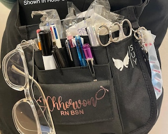 Nurses Week Gifts for Staff, Customized with Rose Gold or White Print, Different Colors Available