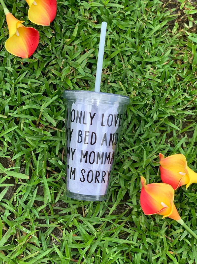 Drake Cup 16 ounce Reusable Cold Cup Inspired by Aubrey Gram Etsy