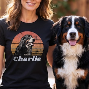 Custom Dog Vintage Shirt, Custom Pet Shirt, Dog Lover Gift, Dog Lover T-Shirt, Personalized Shirts, Dog Owner Shirt, Dog Photo Shirt, S-5XL