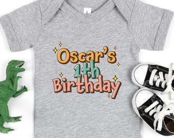 Custom Baby Bodysuit or Tee: Personalized Kids Shirt, Birthday Gift