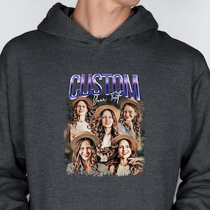 Personalized Photo Hoodie: Custom Picture Pullover