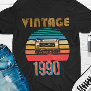 Vintage 1990 Shirt, 30th Birthday Shirt, 30th Birthday Gift, Mens Vintage 90s T-shirt, Womens Vintage Shirts, Retro Shirt, Vintage T Shirt