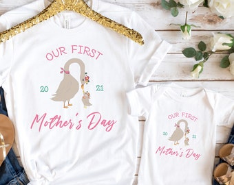 Mommy And Me Shirts, First Mothers Day, Mothers Day Shirt, Matching Shirts, 1st Mothers Day, Family Matching Shirt, Mothers Day Gift