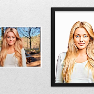Benutzerdefinierte Karikatur Porträt, Benutzerdefinierte Porträt, Porträt vom Foto, personalisierte Karikatur, Cartoon Familien Porträt, Porträt vom Foto