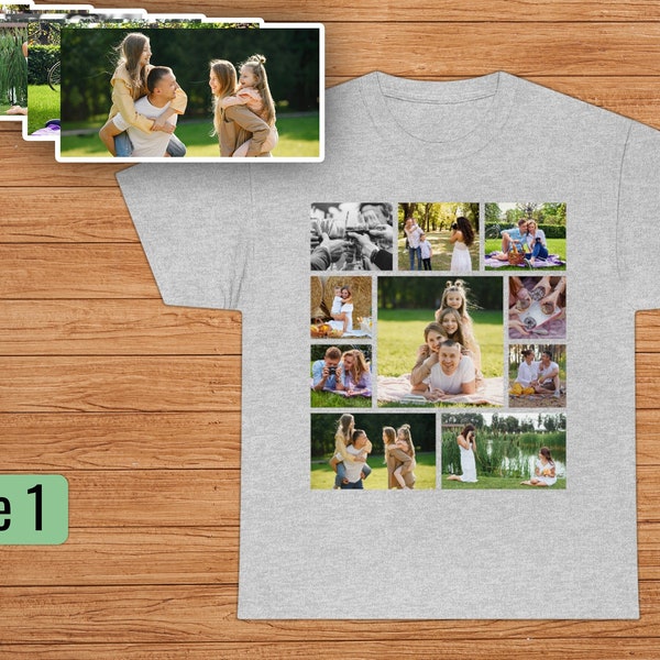 Custom Collage Shirt, Custom Shirt, Personalized Shirt, Photo Collage, Custom Tshirt, Custom Photo Collage, Custom Gift, Custom Face T-shirt