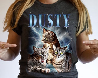 Custom Pet Photo Shirt: Personalized Cat Lover Gift