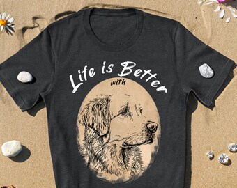 Custom Dog Breed Graphic T-Shirt: Personalized Pet Photo Shirt