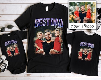 Benutzerdefiniertes Shirt, Vatertagshemd, Vatertagsgeschenk, personalisierter bester Vater aller Zeiten, erster Vatertag, Geburtstags-T-Shirt, neuer Vater benutzerdefiniertes T-Shirt