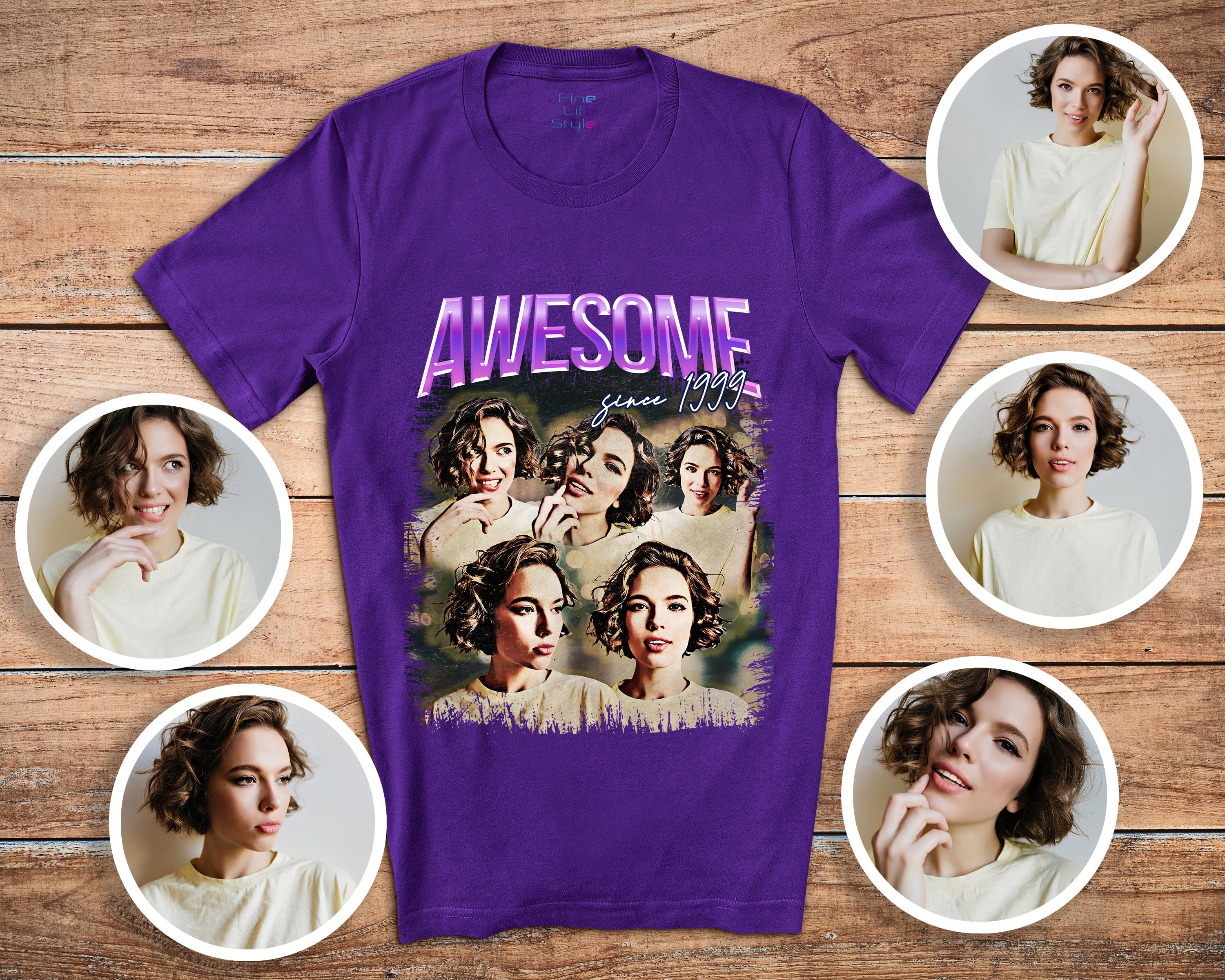 Maglietta Bambina Personalizzabile - Con Stampa Logo, Foto O Scritta, Vari Colori E Taglie - Foto 6