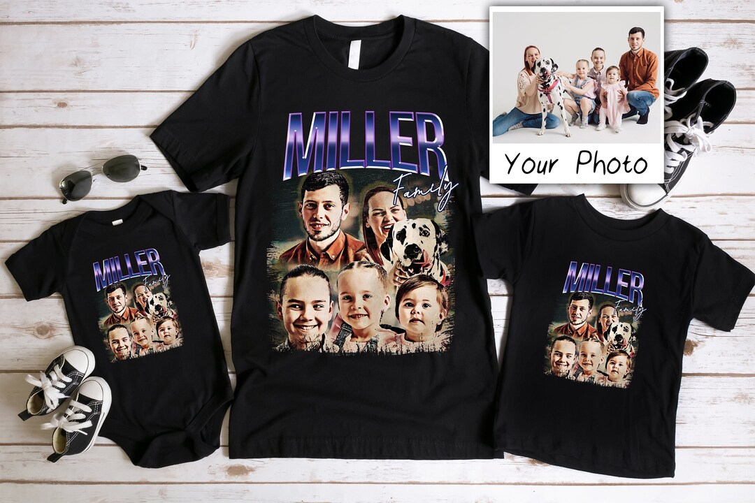 Custom Family Shirts, Matching Photo Shirts, Personalized T Shirt, Family Reunion, Vacation ...