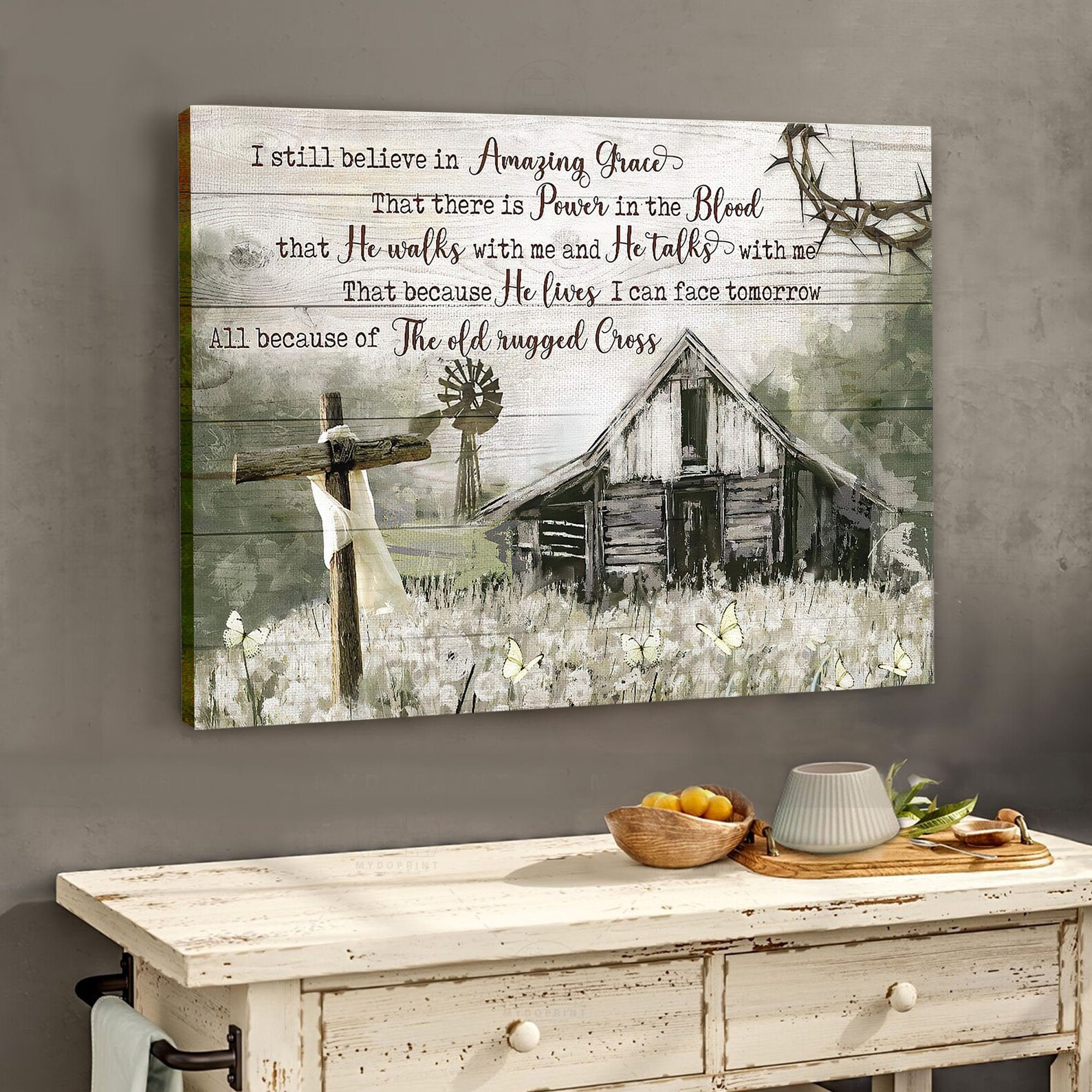 I Still Believe In Amazing Grace Wall Art Christian Etsy