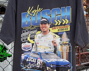 Kyle Busch NASCAR T-Shirt: Racing Fan Gift Tee
