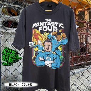 Fantastic Four Shirt, the fantastic four T-shirt, reed richards, comics book shirt, johnny storm, fantastic four movie