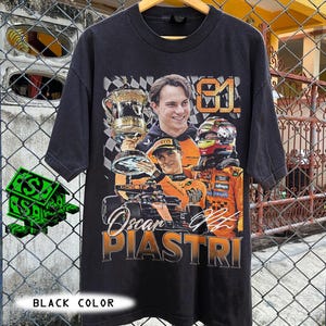 Limited Oscar Piastri Vintage T-Shirt, Gift For Woman and Man Unisex T-Shirt