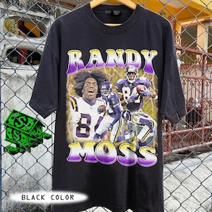 Vintage RANDY MOSS Unisex T-shirt, Football Shirt