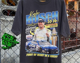 Kyle Busch NASCAR T-Shirt: Racing Fan Gift Tee