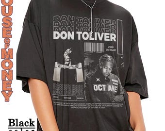 Don Toliver Octane Graphic Tee, Retro Hip Hop Streetwear