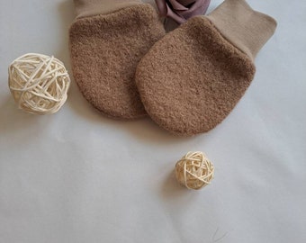 Handschuhe aus Wollwalk/Babyhandschuhe