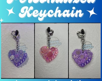 Name Keychain | Personalized Keychain | READ DESCRIPTION BEFORE ordering