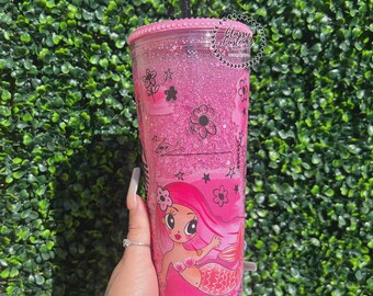 Karol G snow globe tumbler | Read Description Before Ordering