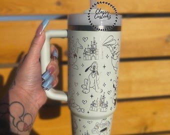 Mouse & Friends | Stanley 30oz | Persnalized engraved | Read Description Before Ordering