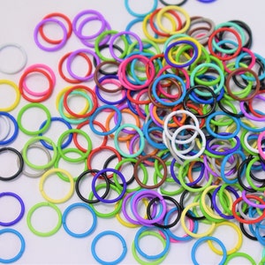 CLOSING DOWN!! 20 Coloured jump rings 10 mm, choice of colours