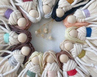 Birthday Angels | Birthstone | Macrame Angel