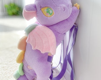 Dragon plush backpack