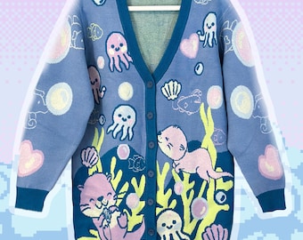 Otter cardigan