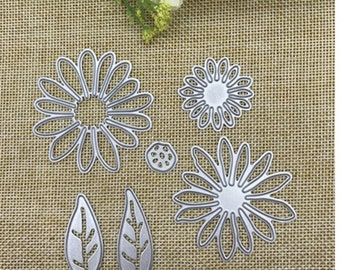 Seaweed Plant Dies 2.9 by 3.7 Inch Flower Leaves Metal Cutting Dies Christmas Craft Dies #10