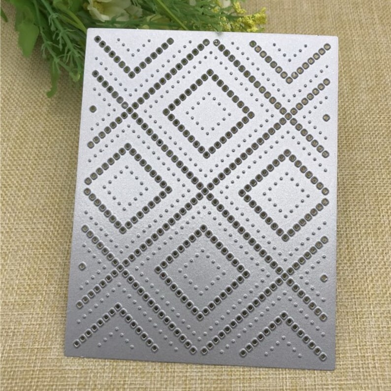 Stencil Book Album Card Background Metal Cutting Dies for DIY Scrapbooking DIY Card Making Die Cut,Metal Dies Scrapbooking Dies