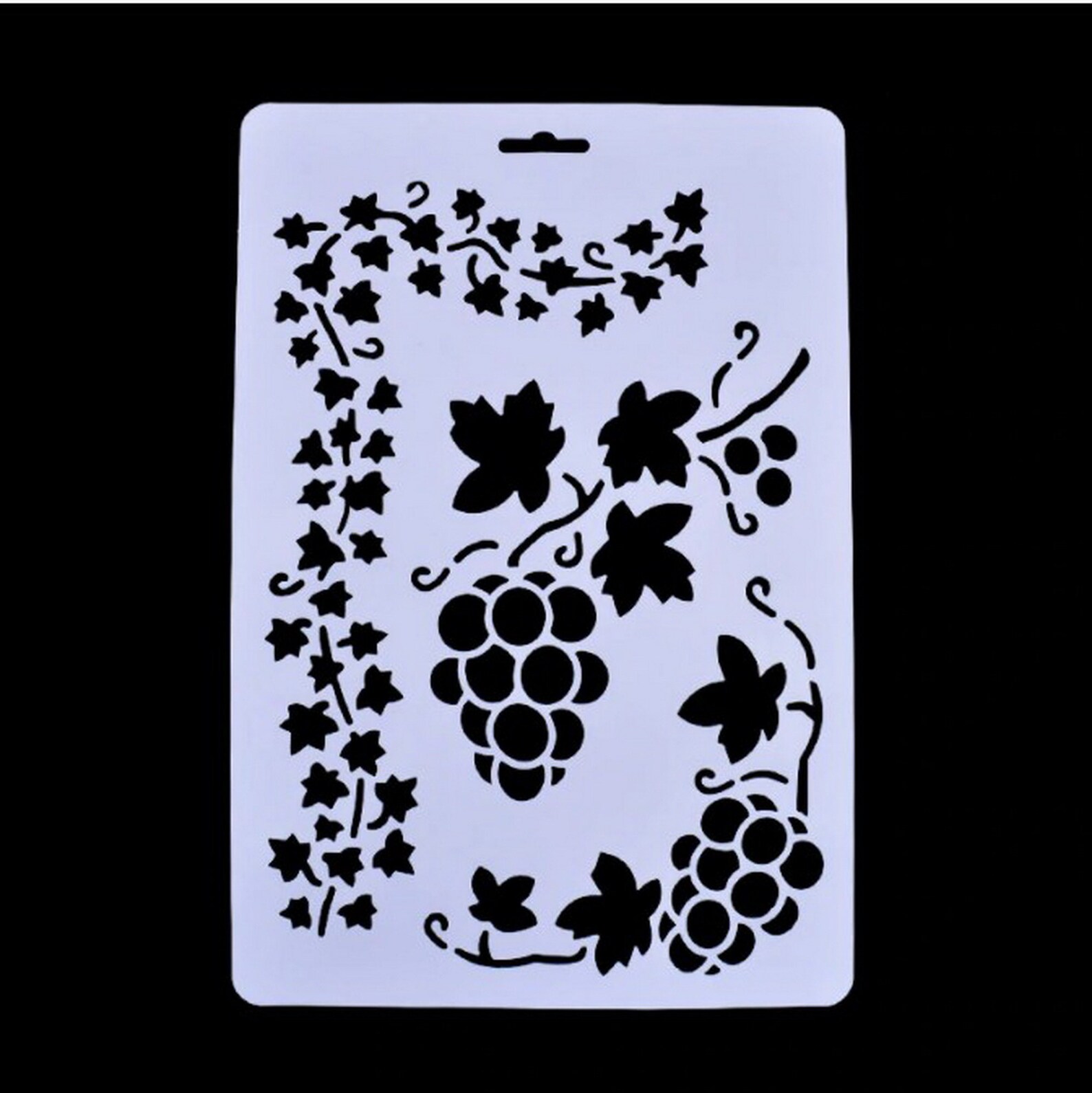 Leaf Grapes Flower Layering Stencils for DIY Scrapbooking | Etsy