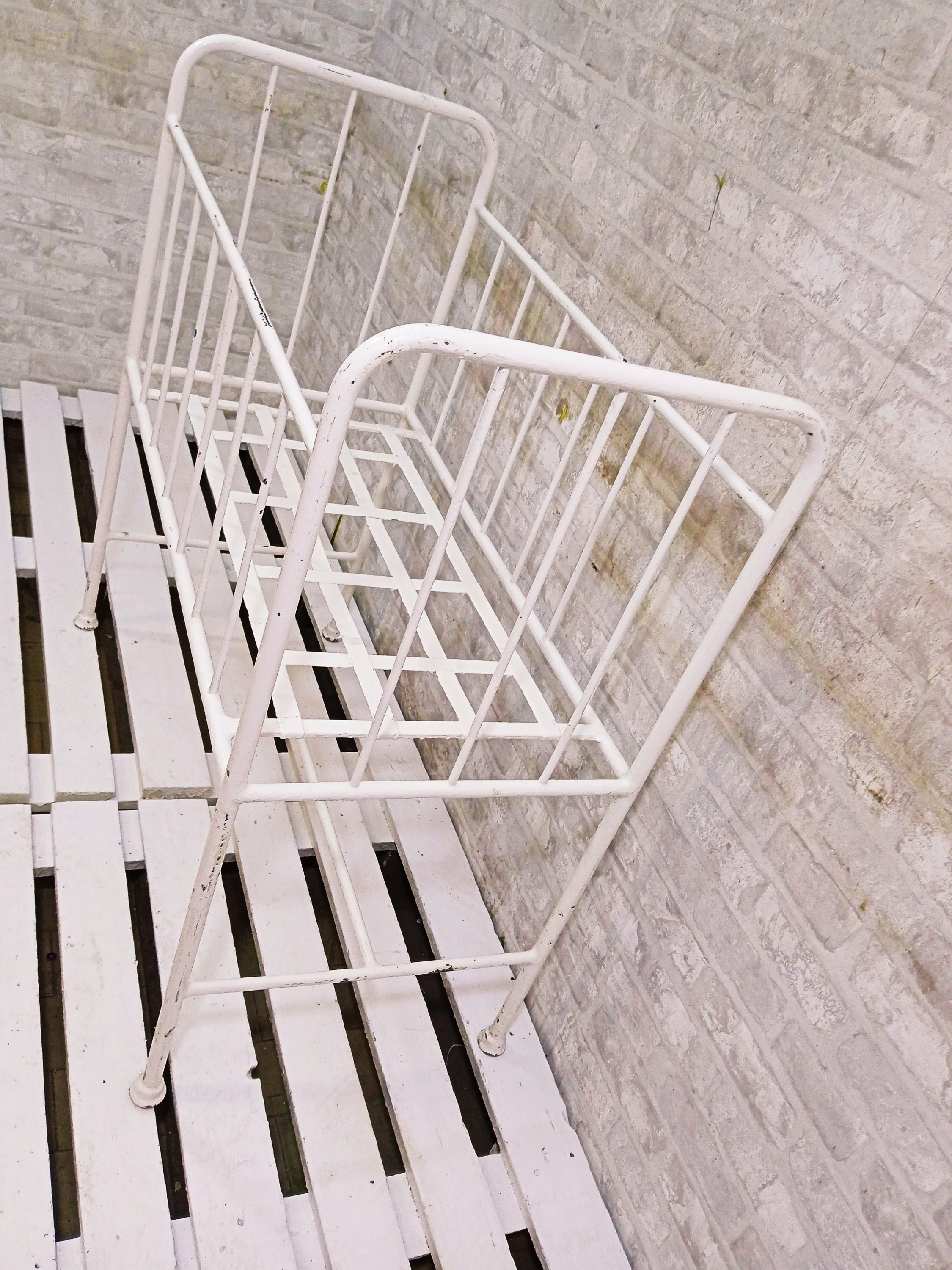 HOSPITAL BABY BED Metal Bed Frame Metal Baby Bed Metal White, Vintage Metal Baby Bed Etsy