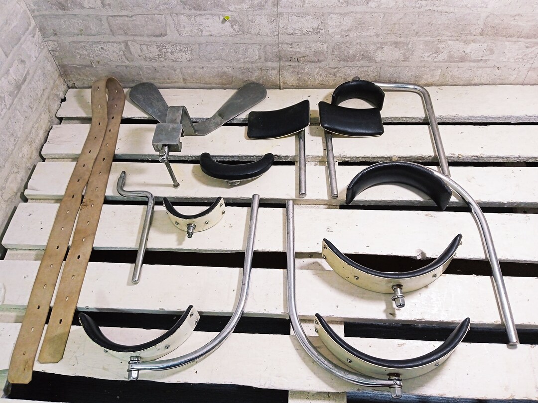 Vintage Folding Hospital Bed, Retro Medical Furniture, Antique Hospital ...