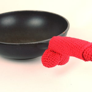 Funny Crochet Penis Pot Holder, Adult Humor Gag Gift