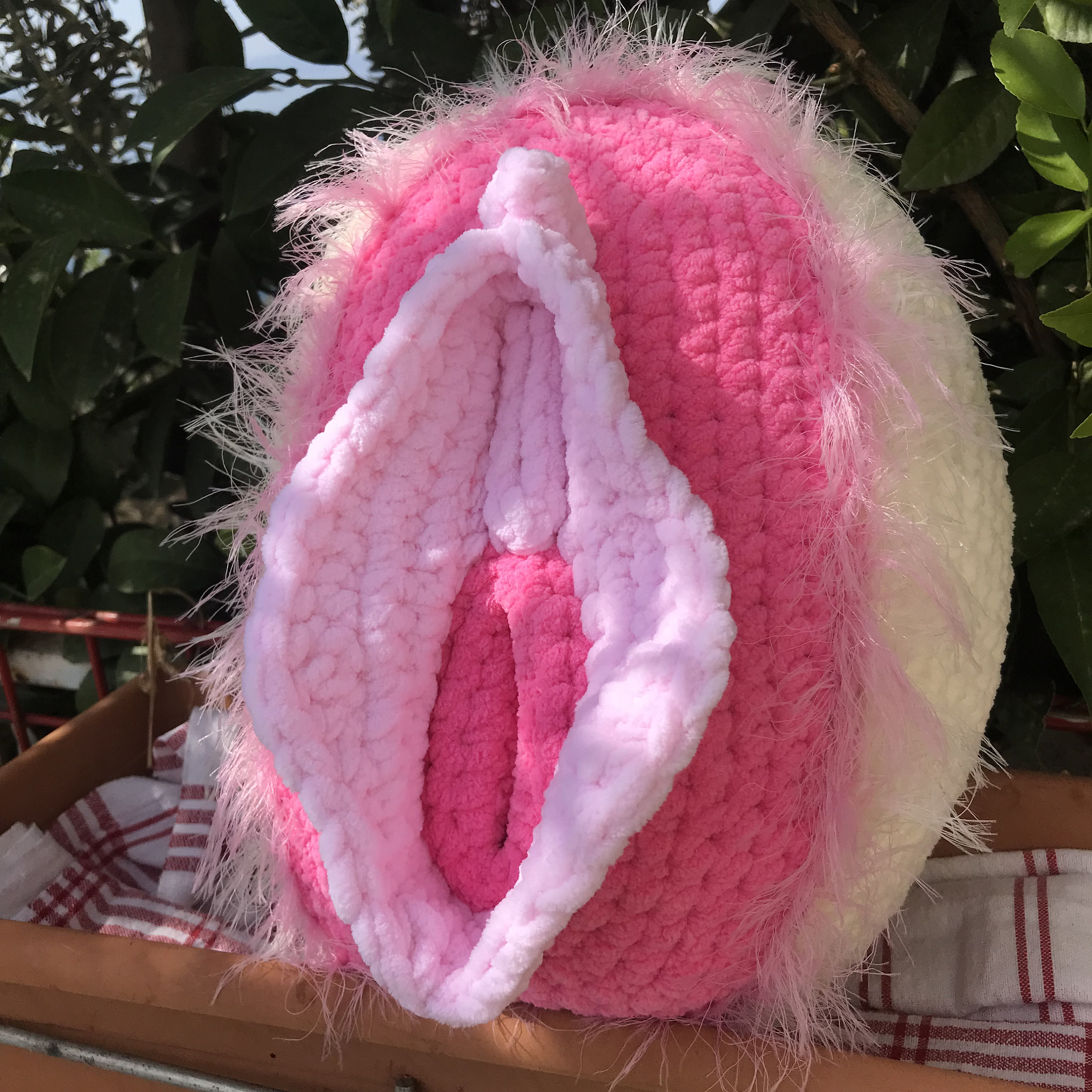 Crochet Vulva Adult Feminist Gift Crochet Pussychristmas - Etsy Sweden