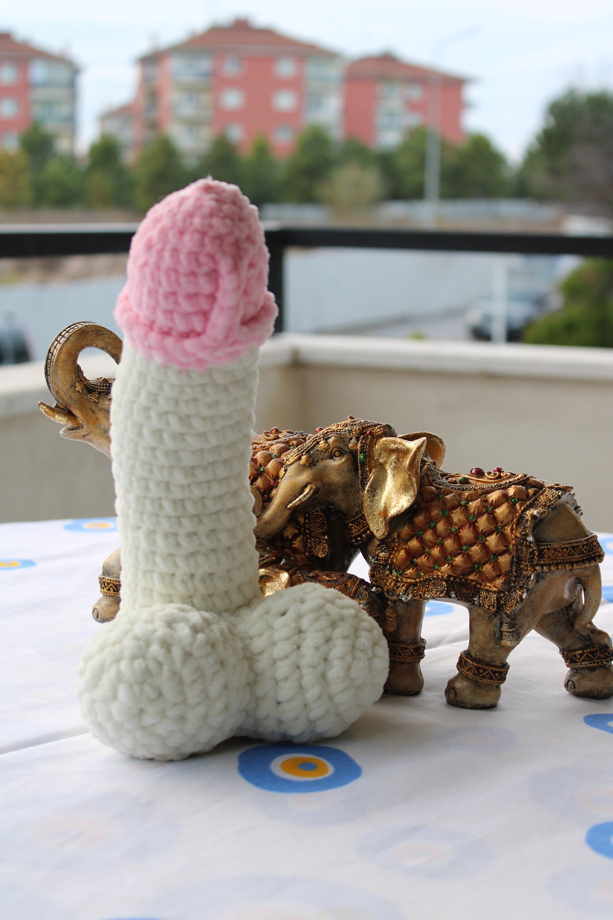 Crochet Penis, Plush Penis Toy, Crochet Personalized Dick, Adult