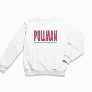 Pullman Signature Sweatshirt: Pullman Washington Crewneck / Retro Style Sweatshirt / Vintage Inspired Sweater