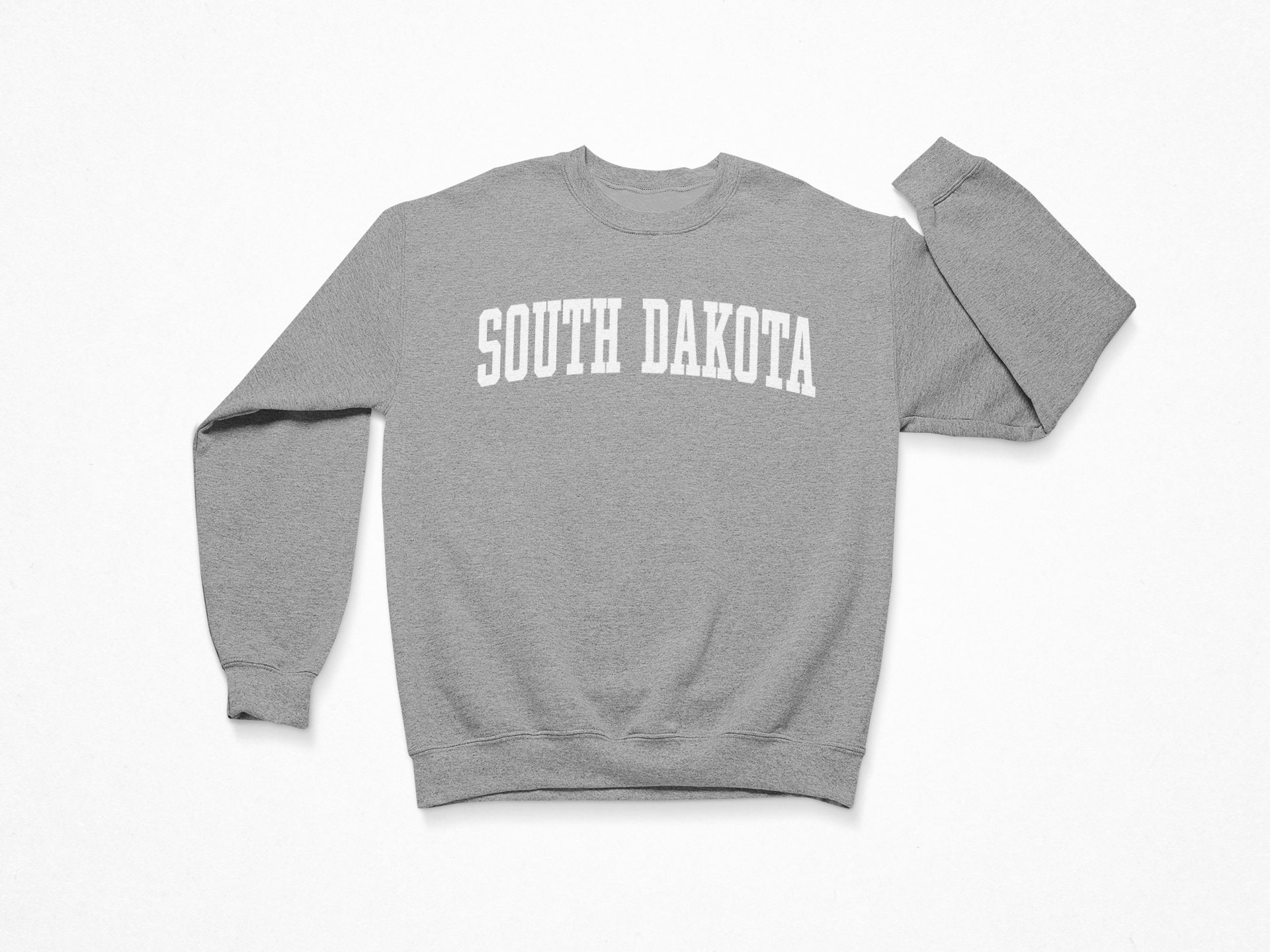 South Dakota Sweatshirt / South Dakota Crewneck / College Etsy