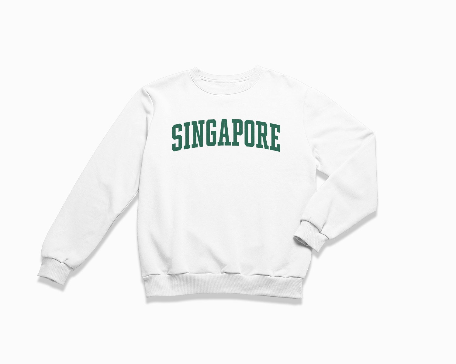 Singapore Sweatshirt: Singapore Crewneck / College Style - New