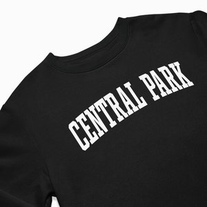 Central Park Sweatshirt: Central Park New York City Crewneck / College Style Sweatshirt / Vintage Inspired Sweater image 2