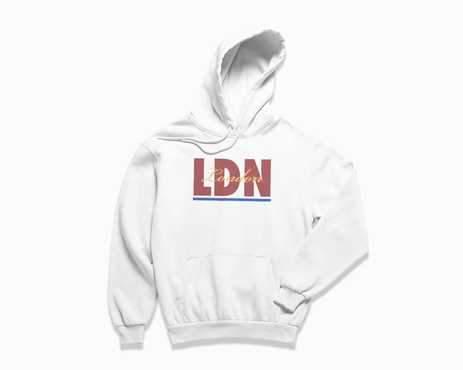 LDN Signature Hoodie: London England Kapuzenpullover / Retro | Etsy