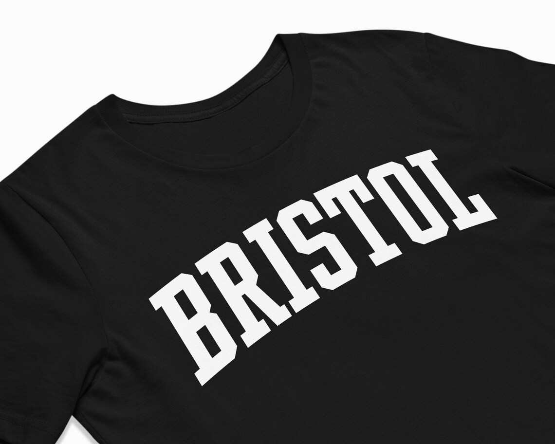 Bristol Shirt Bristol England TShirt / College Style T Shirt Etsy